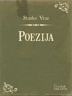 cover image of Poezija